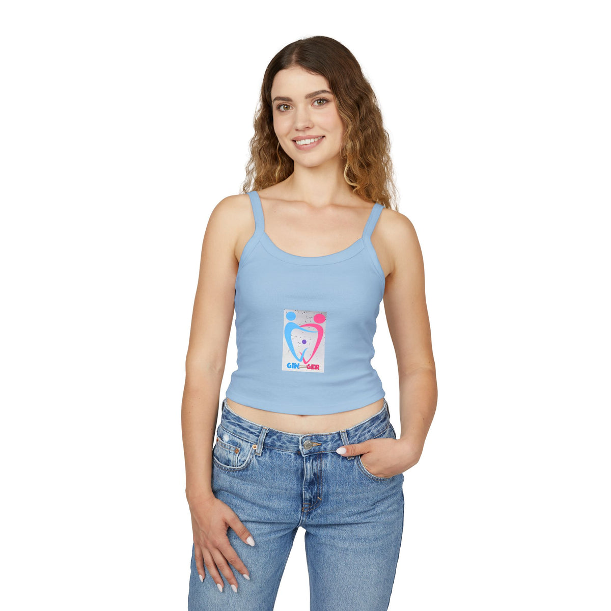 Tank Top - Heart Warming Ginger Design