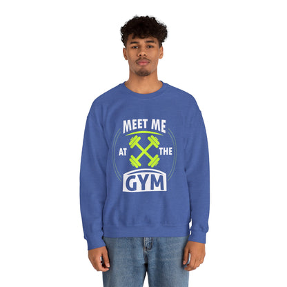 Rencontrez-moi au sweat-shirt unisexe du gymnase 