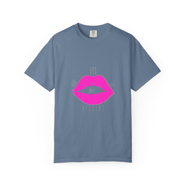 Kiss Mark Graphic Tee, Trendy Unisex T-shirt for Casual Wear, Perfect for Birthdays, Valentine’s Day, or Fun Gatherings, Statement Shirt Printify