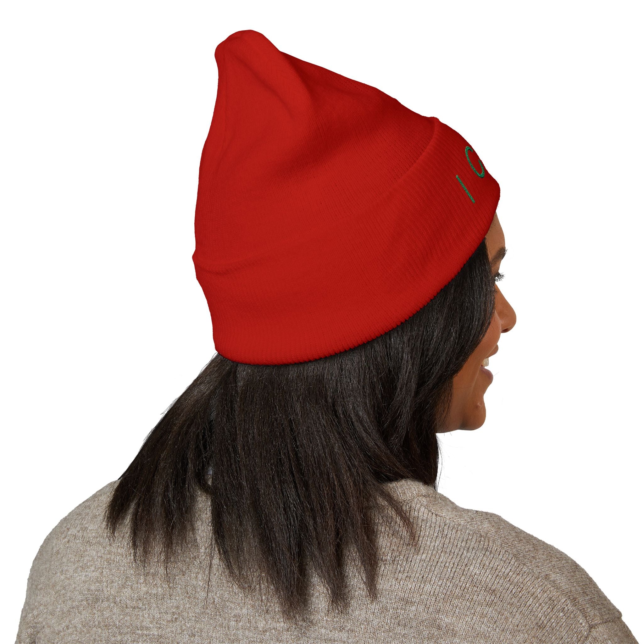Beanie Icon Embroidered Cuffed Beanie
