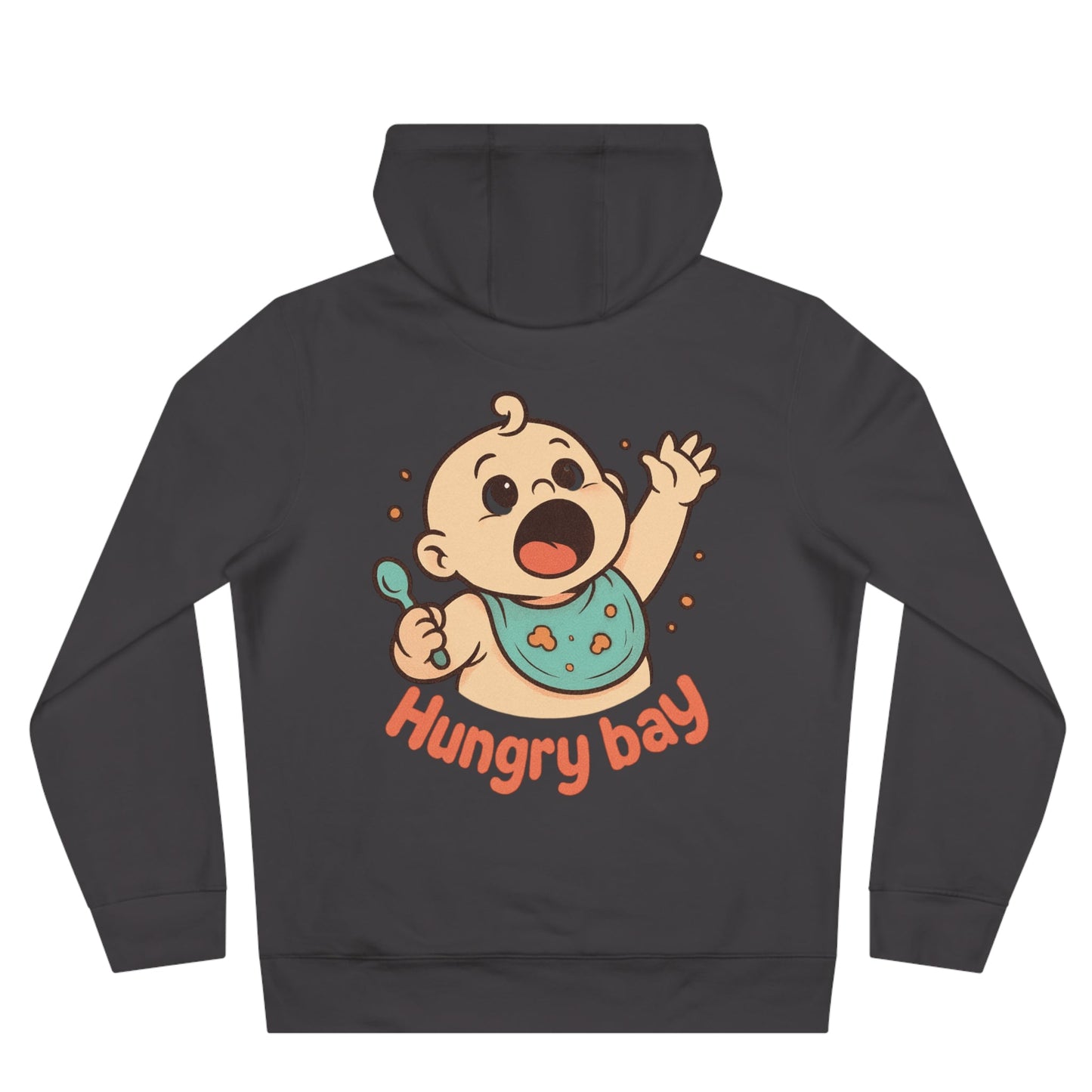 Cute Baby Feeding Hoodie Printify