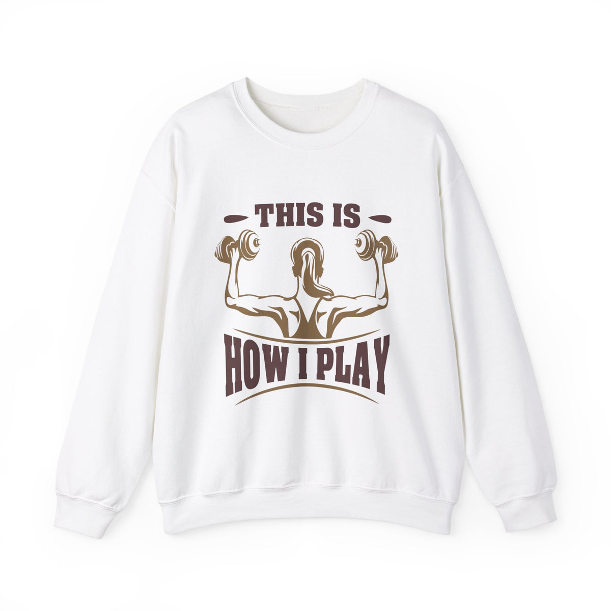 C’est comme ça que je joue Sweatshirt unisexe 