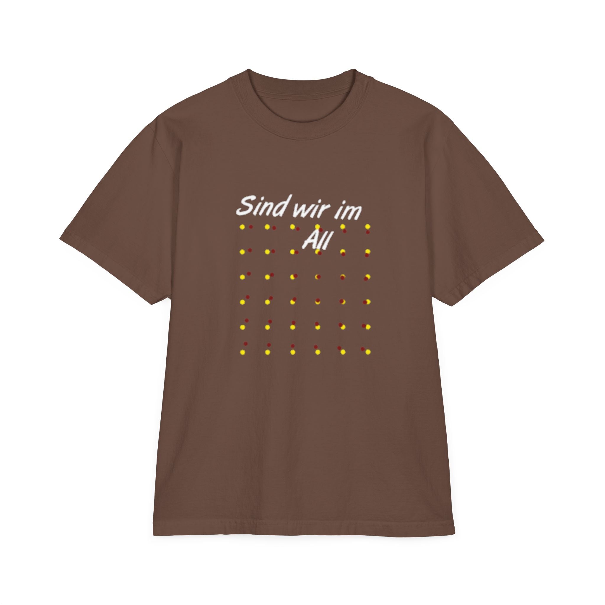 Drop-Shoulder T-Shirt - Chic sind wir im All