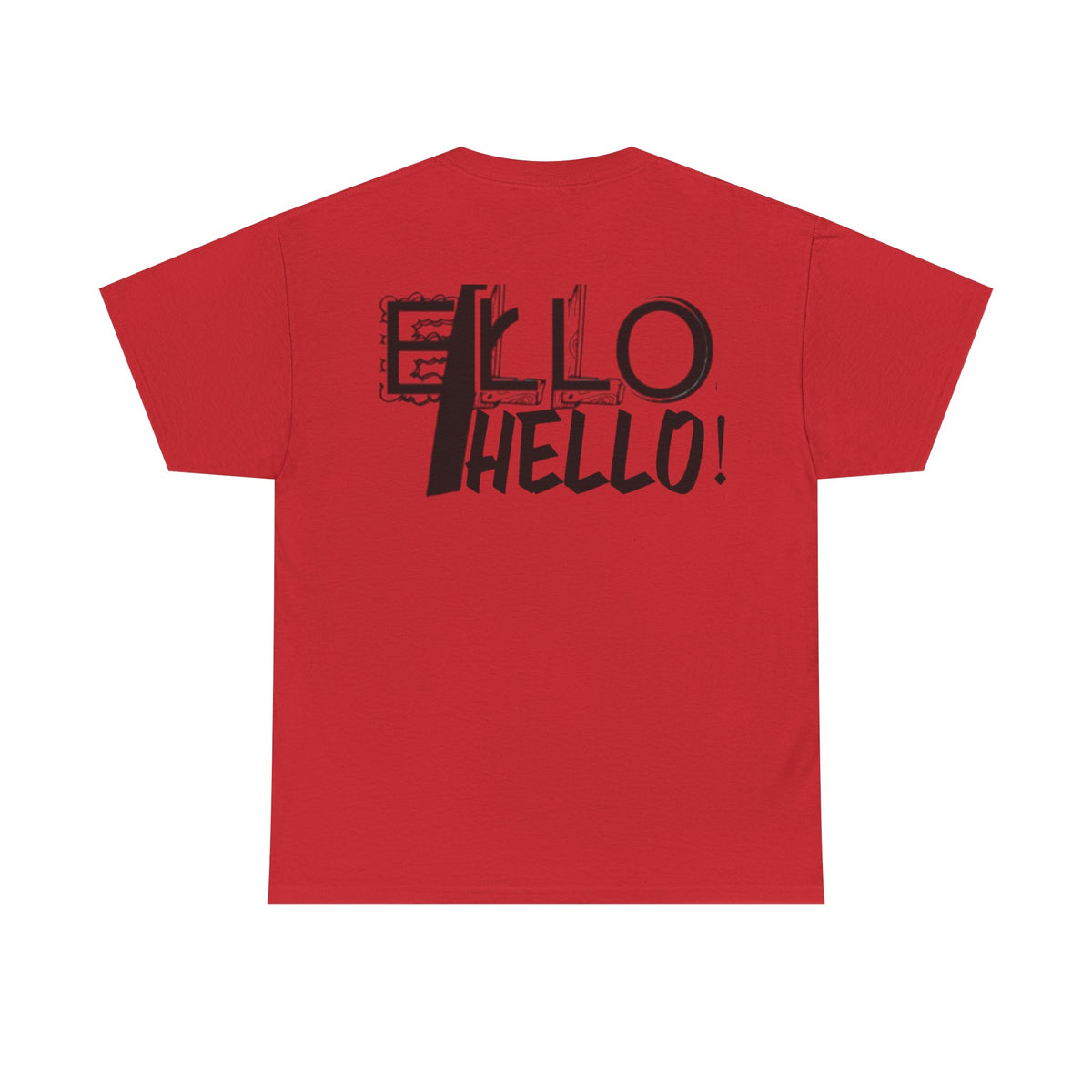 Hello Unisex Tee - Casual and Stylish Cotton T-Shirt for All Occasions