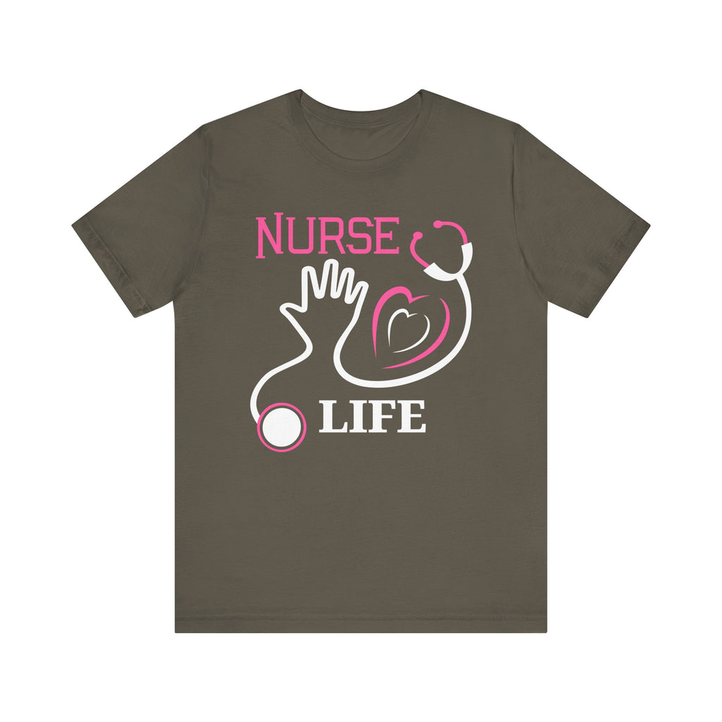 Tee-shirt unisexe de la vie d’infirmière 