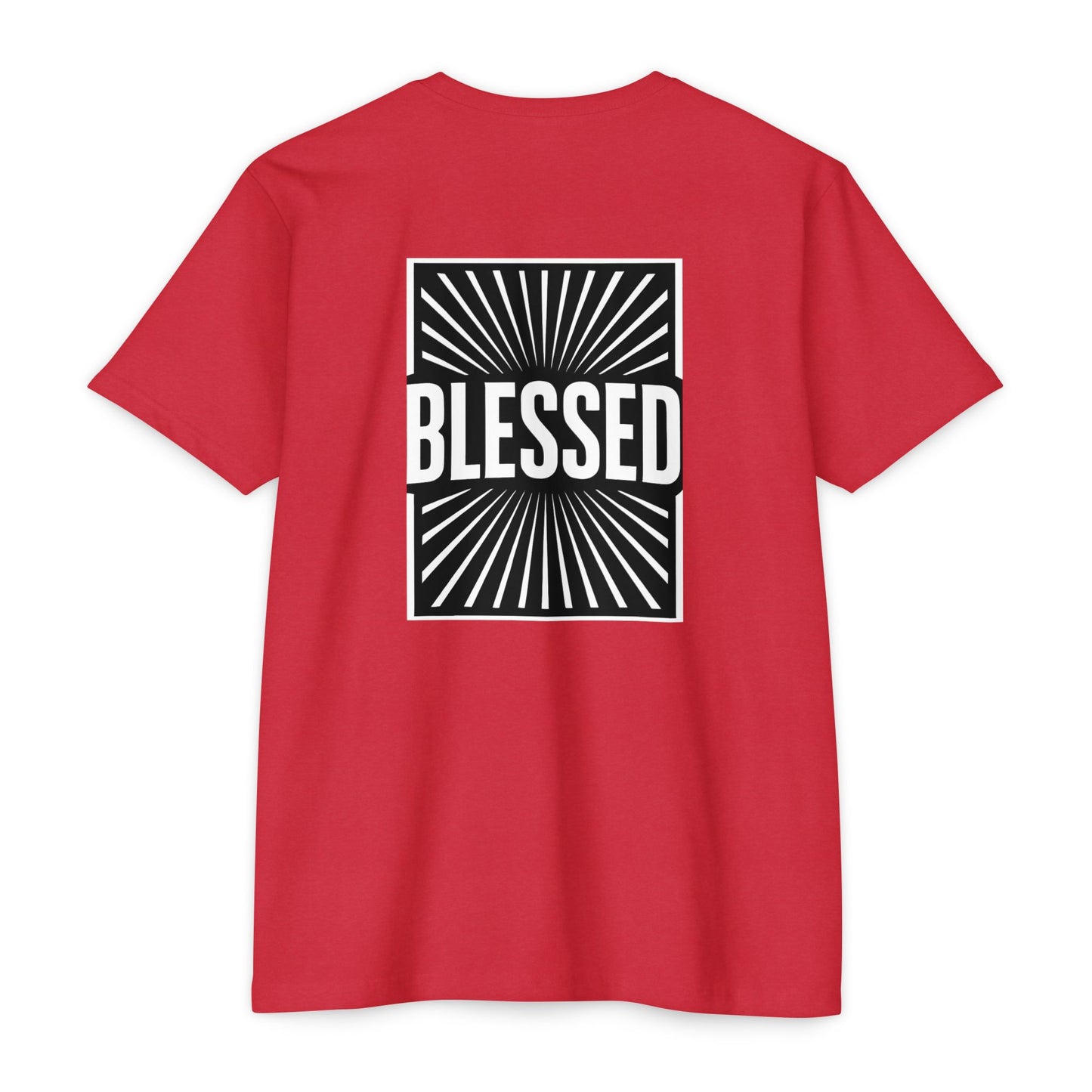 Blessed T-Shirt — 'blessed' Script Graphic Christian Tee