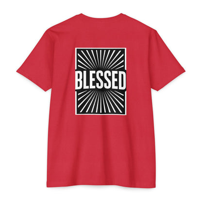 Blessed T-Shirt — 'blessed' Script Graphic Christian Tee