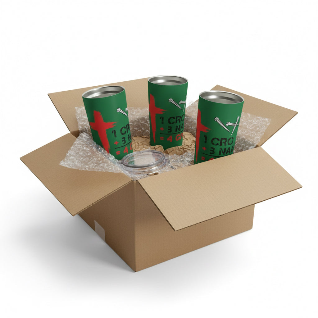 1Cross 3Nails Bottle Printify