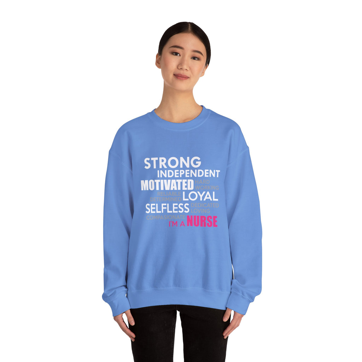 Sweat-shirt unisexe désintéressé, motivé et indépendant 