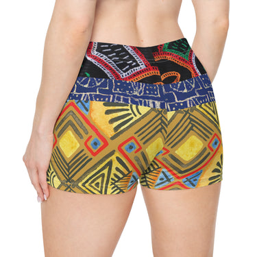 Women's Beautiful Abakwa Shorts (AOP)