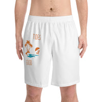 Men's Elastic Beach Shorts (AOP)