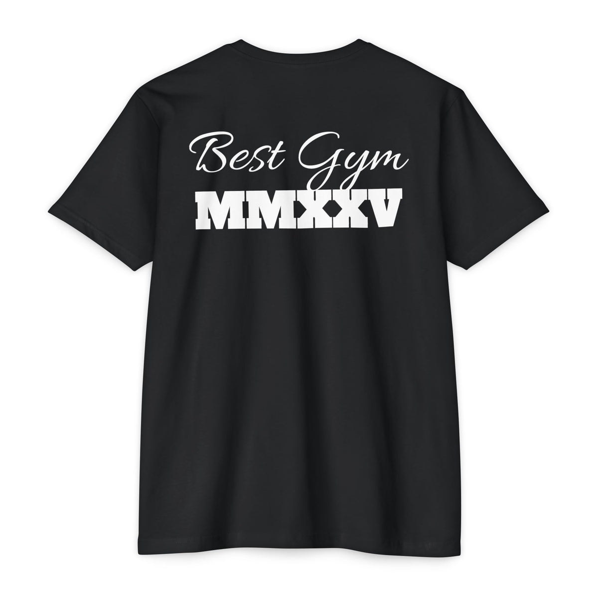Best Gym Unisex CVC Jersey T-Shirt - Comfortable Fitness Apparel
