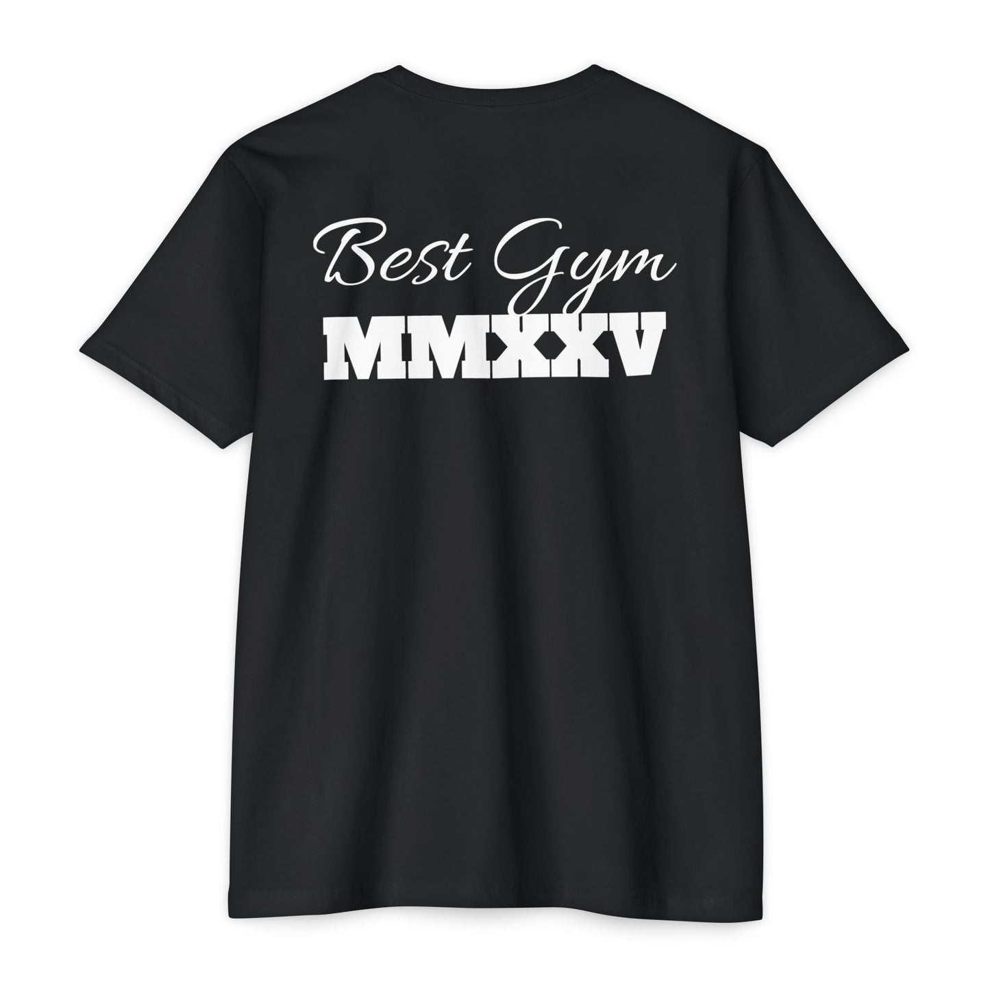 Best Gym Unisex CVC Jersey T-Shirt - Comfortable Fitness Apparel