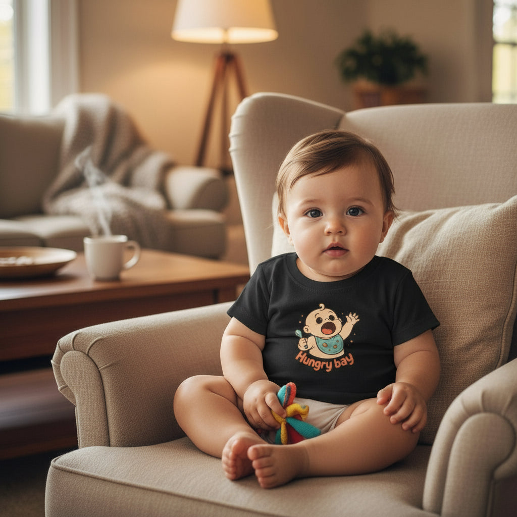 Cute Baby Foodie Tee, Unisex Shirt,  Baby Shirt Parents Printify