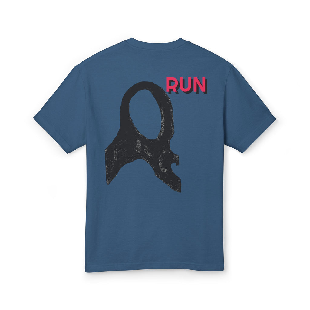 Casual Unisex Tee -  Run Graphic