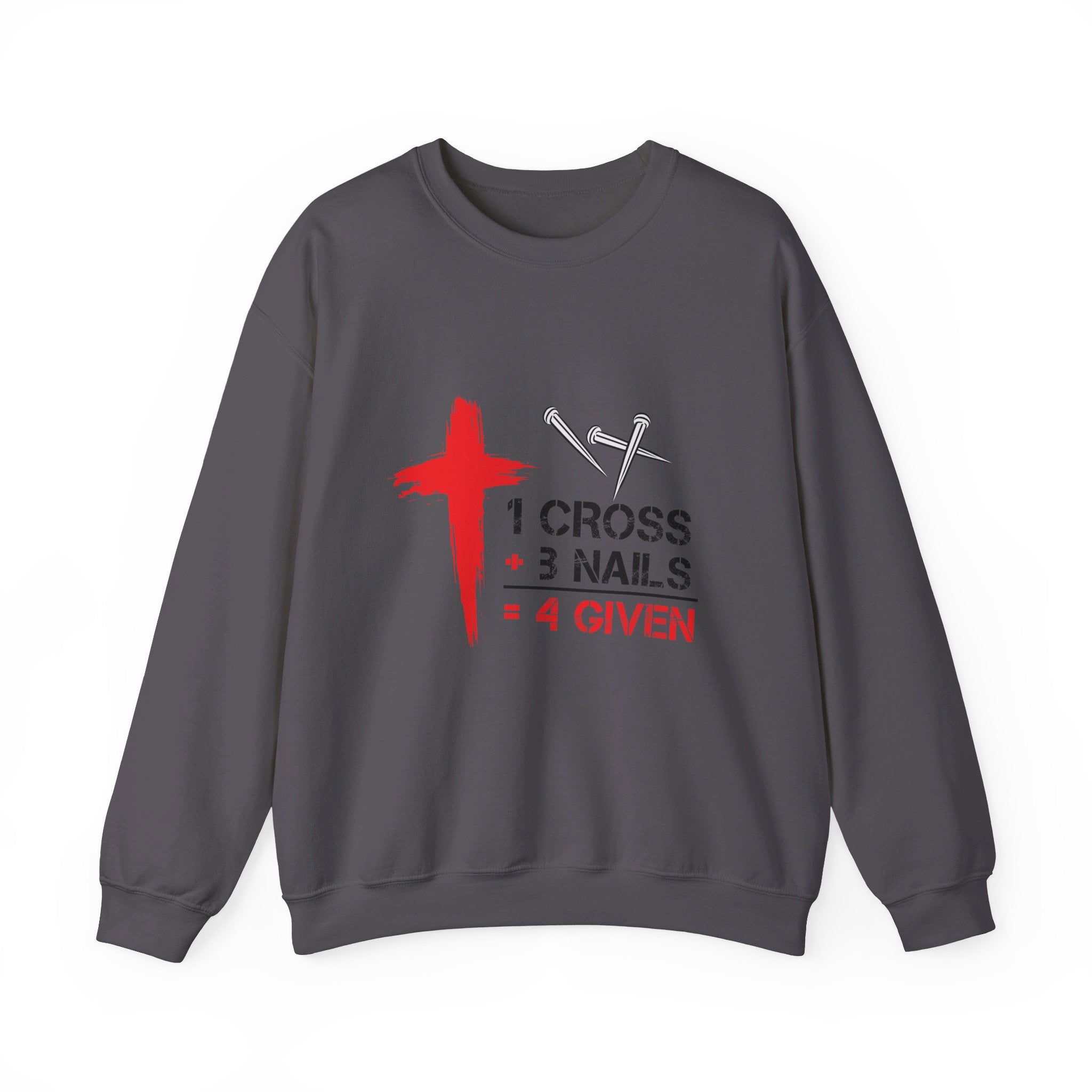 1 Croix 3 Ongles 4 Étant donné Sweat-shirt unisexe 