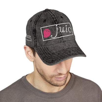 Embroidered Vintage Cap - Juic Cap Design