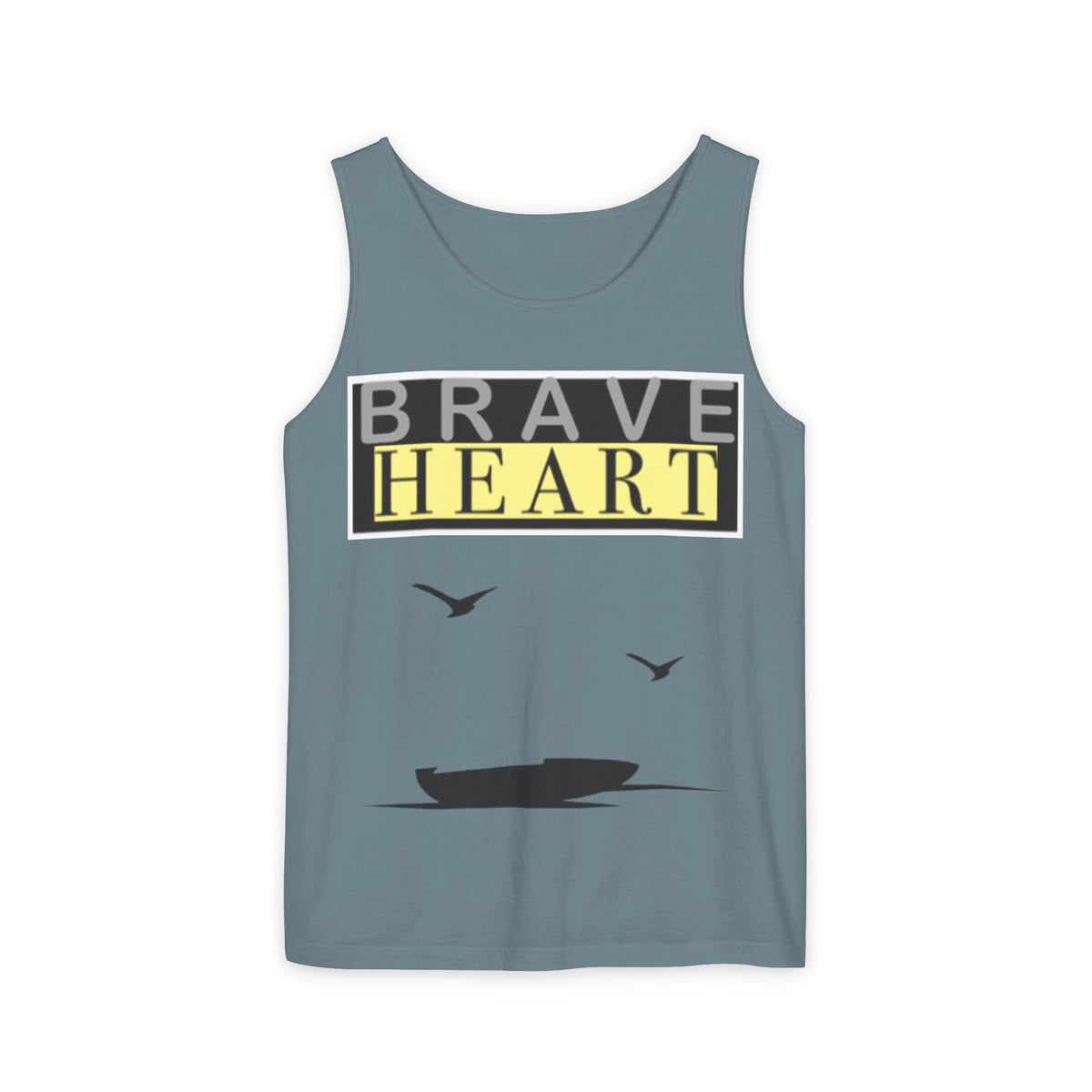 Brave Heart Tank Top | Unisex Garment-Dyed Tee