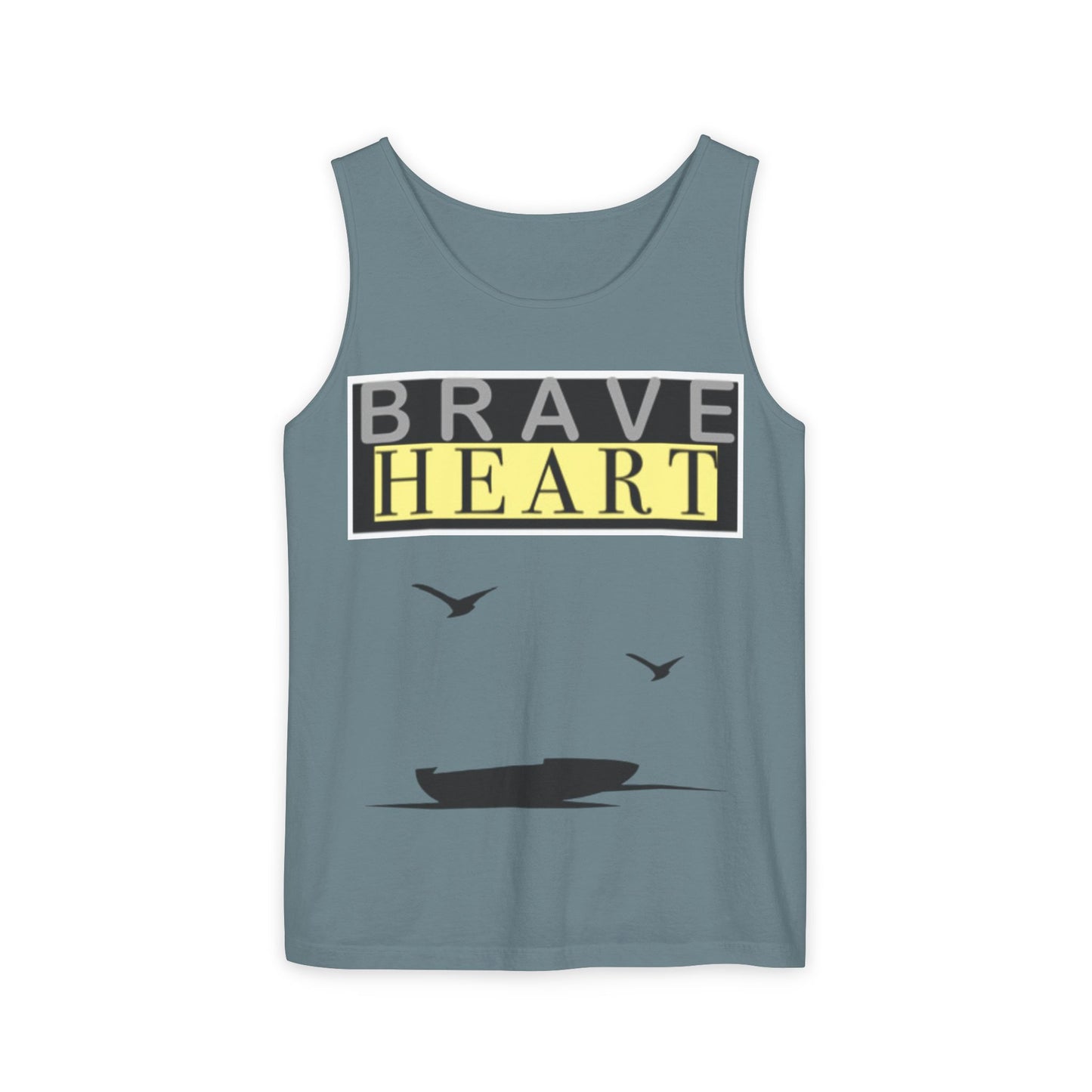 Brave Heart Tank Top | Unisex Garment-Dyed Tee