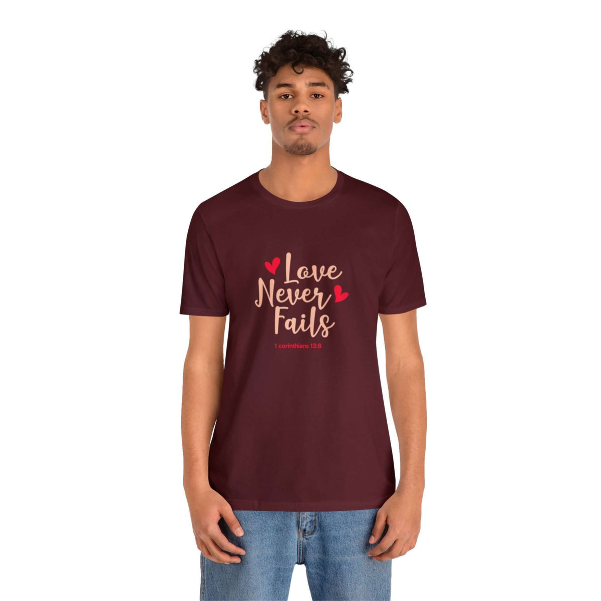 Love Never Fails Unisex Tee - RC’nSONS