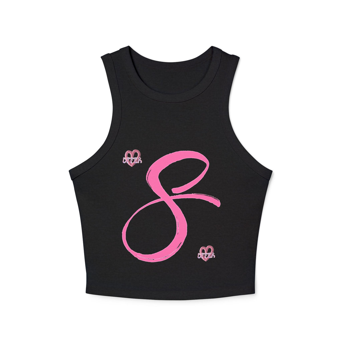 RCNSONS Micro Rib Racer Tank Top