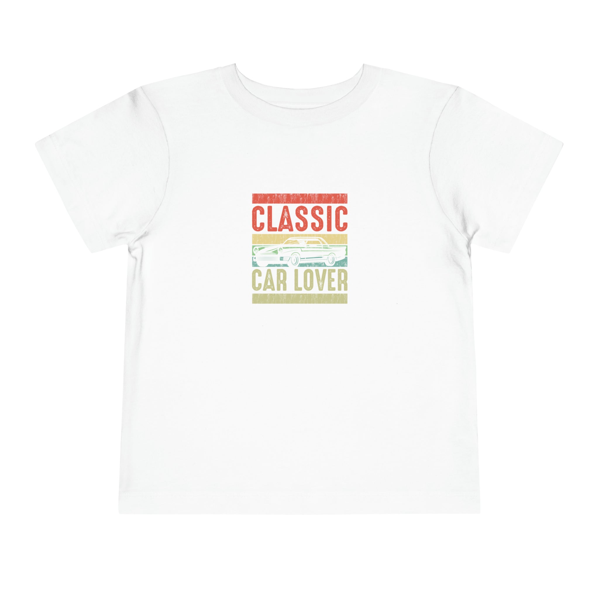 T-shirt pour tout-petits amoureux des voitures classiques 