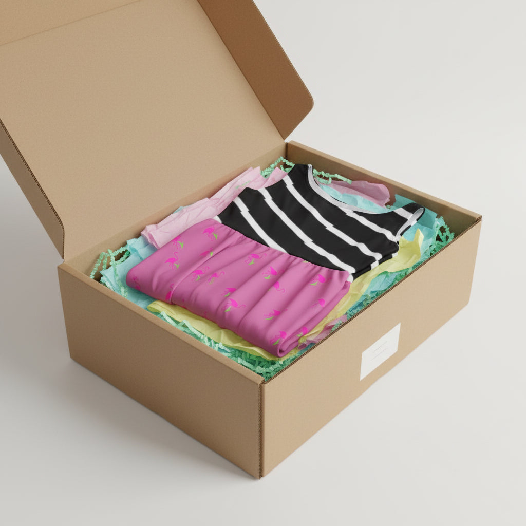 Chic Women's Skater Dress with Pink Floral Design, Casual Dress, Summer Outfit Printify