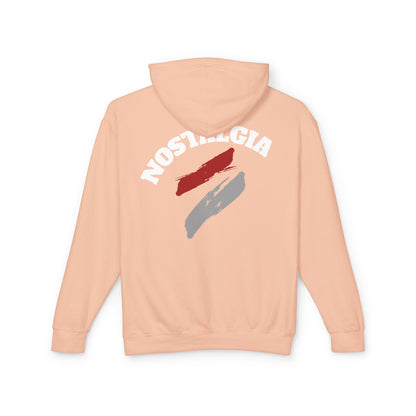 Nostalgia Hoodie: Unisex Lightweight Sweatshirt for Cool Days, Casual Wear, Gift for Friends, Retro Aesthetic, Perfect for Spring Printify
