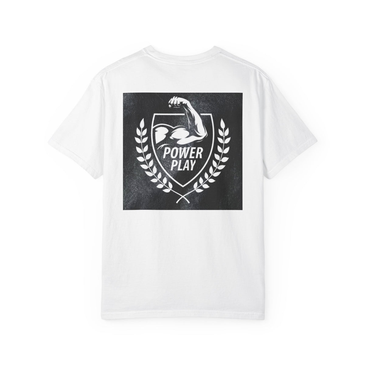 Power Play Unisex Garment-Dyed T-Shirt - Gym Motivation Apparel