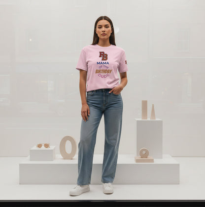 Mama of the Birthday Dude T-Shirt — Mom Birthday Party Tee