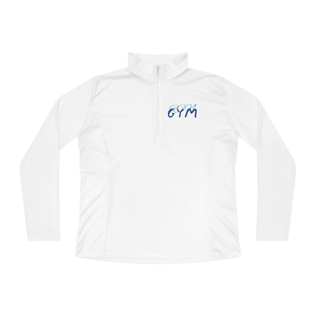 Quarter-Zip Pullover - Casual and Comfortable Women's Quarter-Zip Pullover