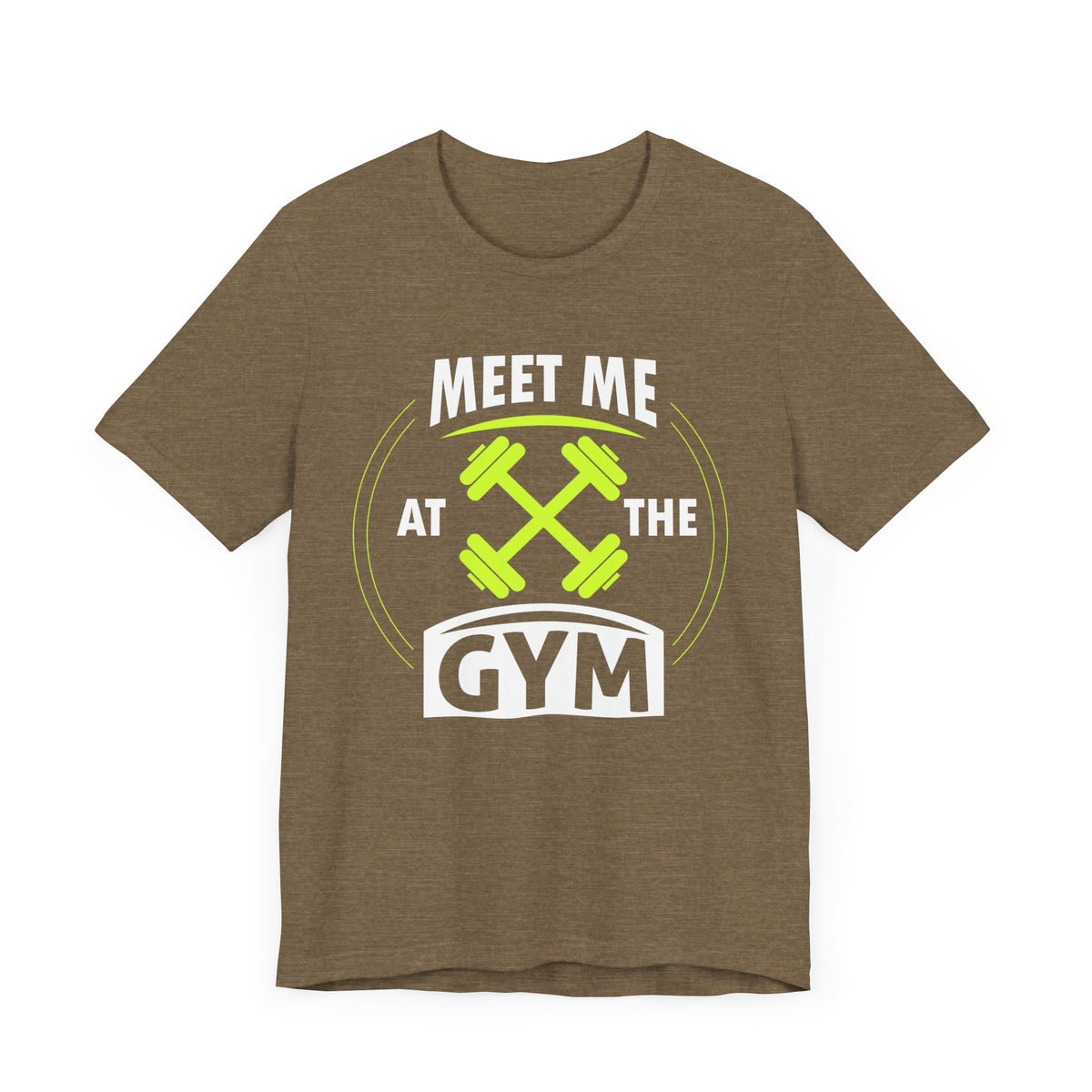 Rencontrez-moi au gymnase Unisex Tee 