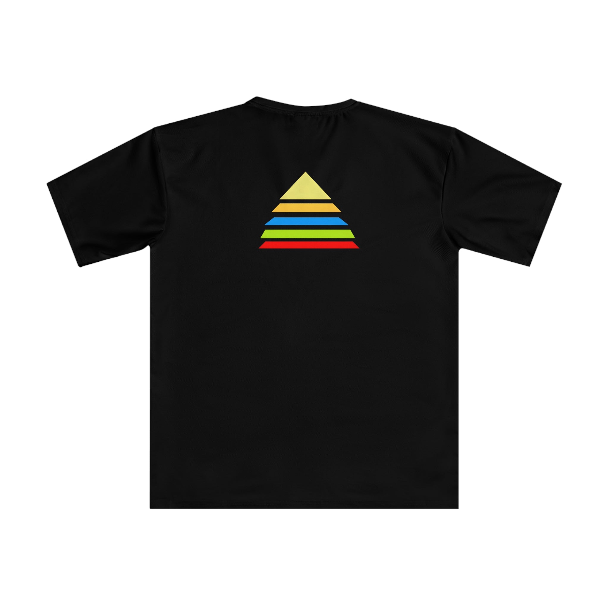 Men's Loose Pyramid Design T-shirt