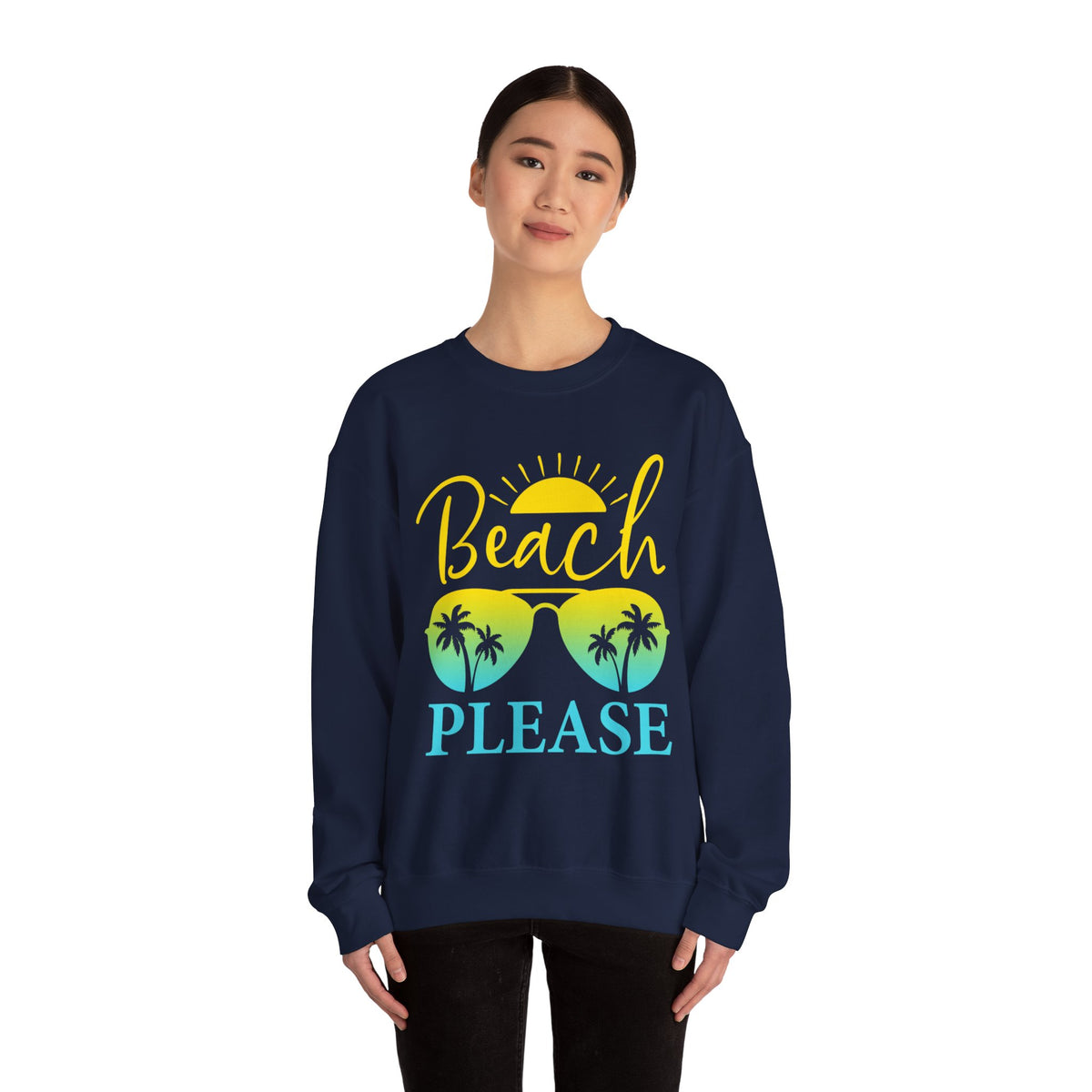 Sweat-shirt unisexe Beach Please 