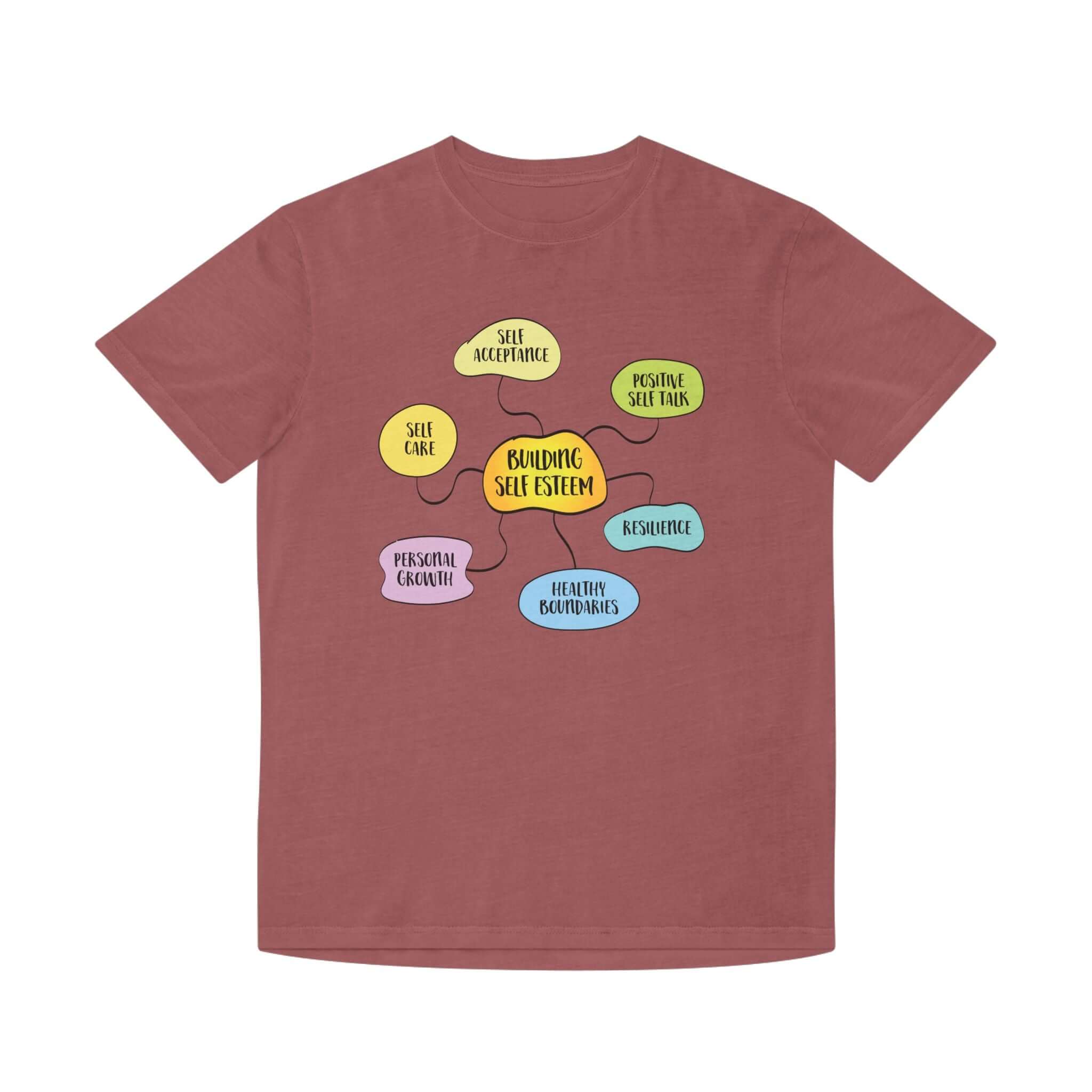 Faded Shirt - Building Self-Esteem Graphic Tee