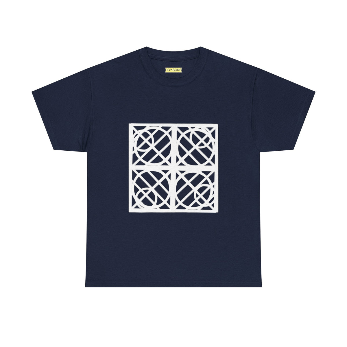 Modern Graphic Tee, Minimalist Cotton Shirt, Casual Unisex Top, Art-Inspired Clothing, Everyday Wear, Gift for Art Lovers Printify