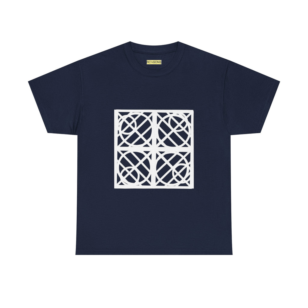 Modern Graphic Tee, Minimalist Cotton Shirt, Casual Unisex Top, Art-Inspired Clothing, Everyday Wear, Gift for Art Lovers Printify