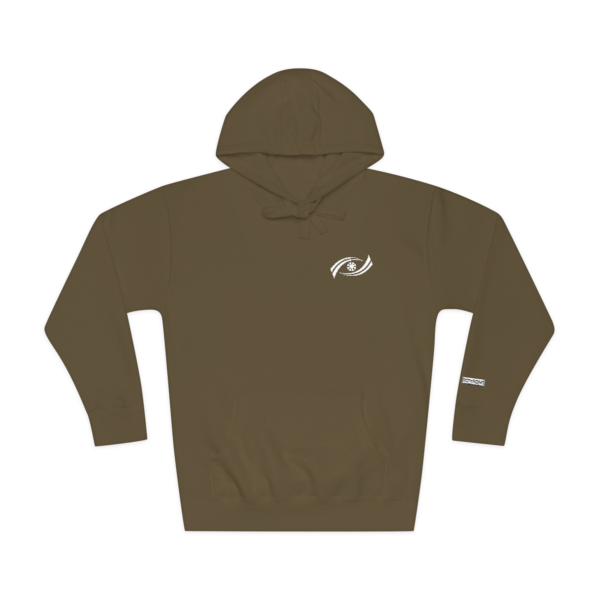 Cozy Unisex Fleece Hoodie with Artistic Design, Casual Wear, Gift for Him/Her, Fall Fashion, Everyday Comfort Printify