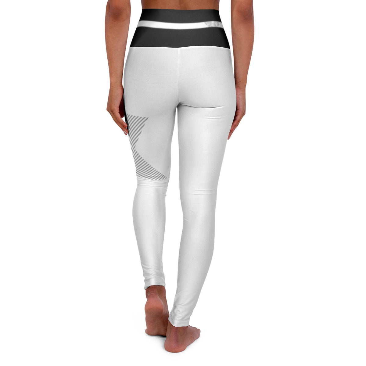 High Waisted Yoga Leggings - Stylish Athletic Pants for Fitness, Gym, Yoga Class, Workout, Casual Wear