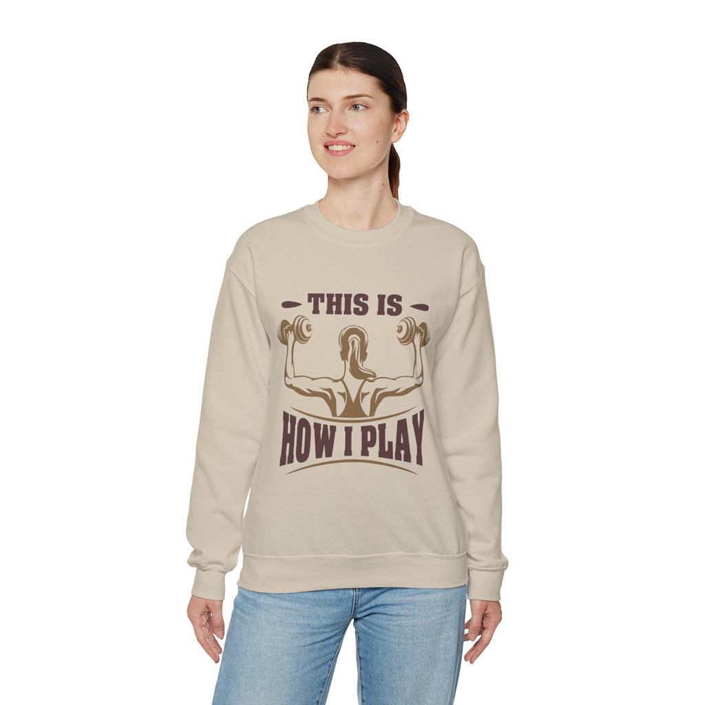 C’est comme ça que je joue Sweatshirt unisexe 