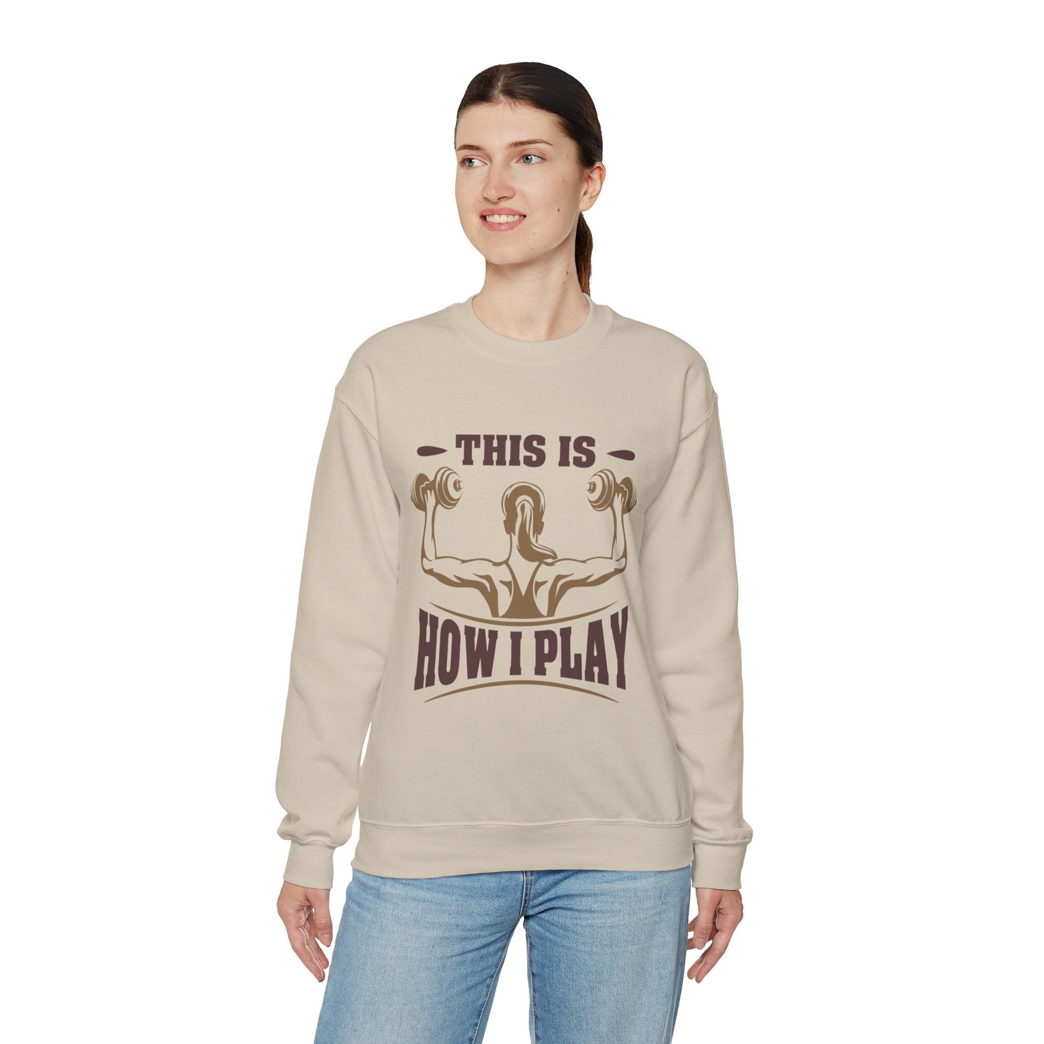 C’est comme ça que je joue Sweatshirt unisexe 