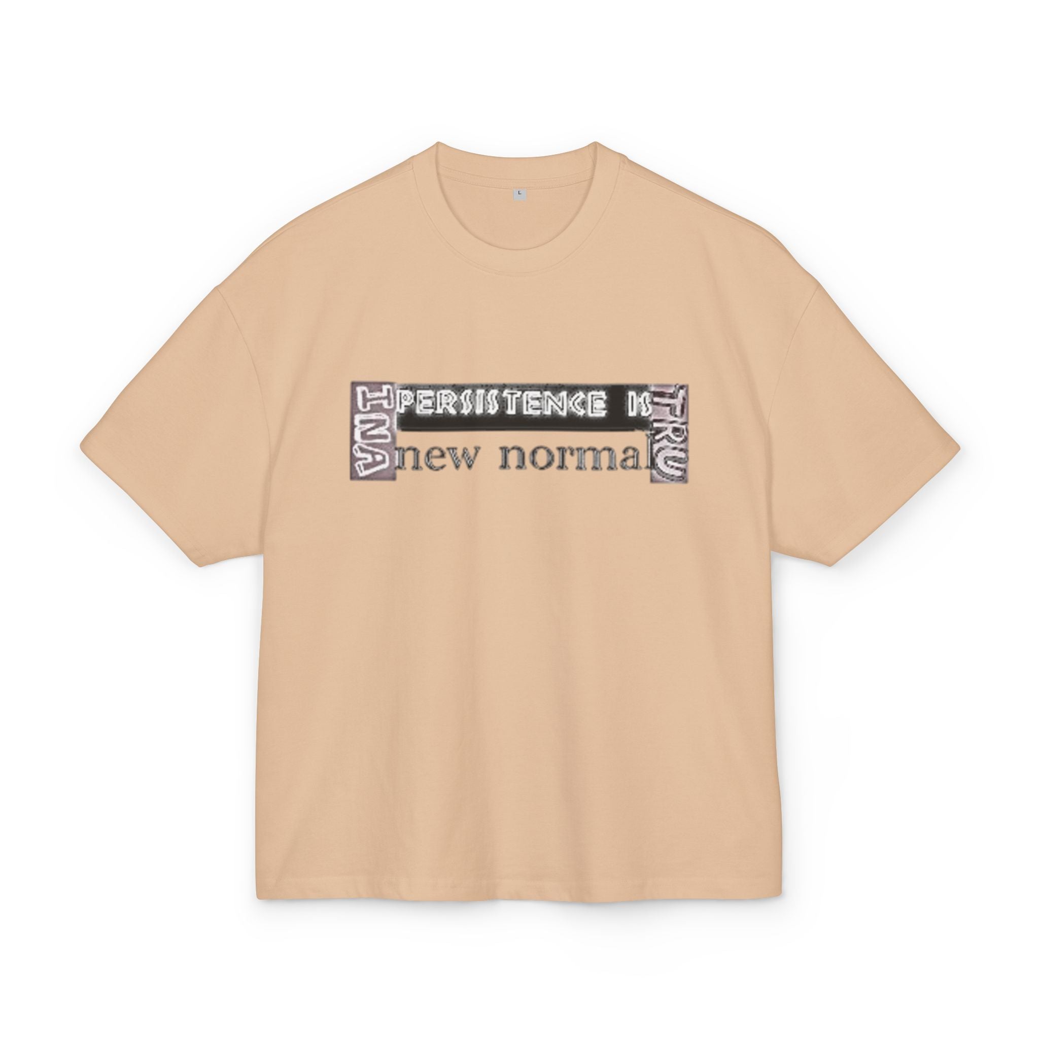T-Shirt - Persistence New Normal Unisex Ultra Heavy Cotton Box Tee