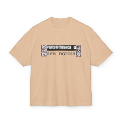 T-Shirt - Persistence New Normal Unisex Ultra Heavy Cotton Box Tee