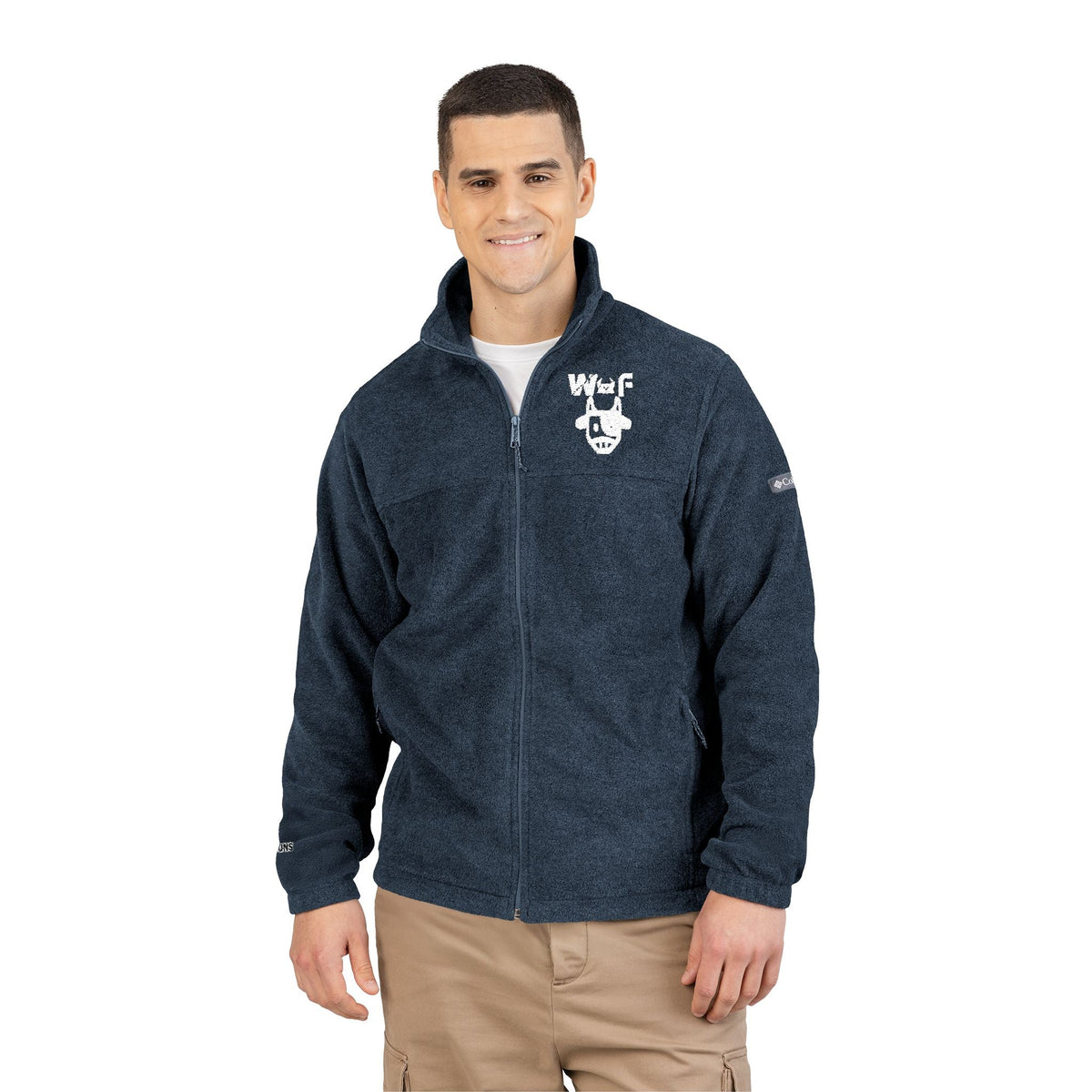 Cozy Unisex Fleece Jacket - Embrace the Outdoors with Custom Embroidery, Ideal for Gifting, Hiking, and Casual Wear Printify