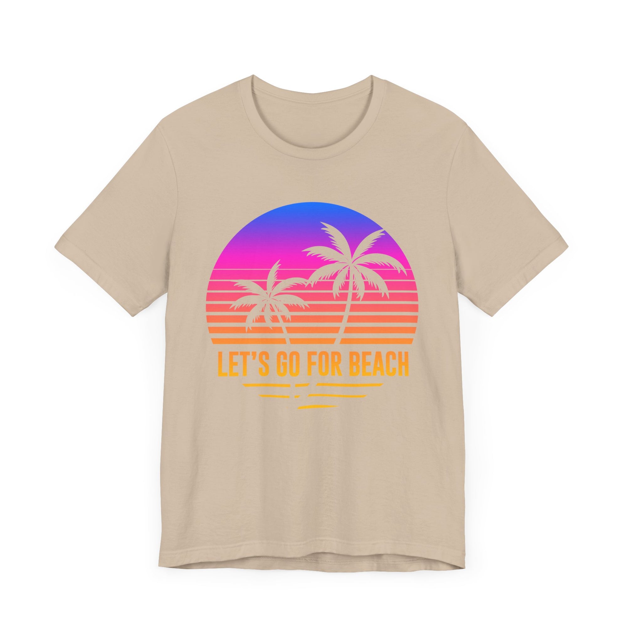 Allons-y pour la plage Tee-shirt unisexe 