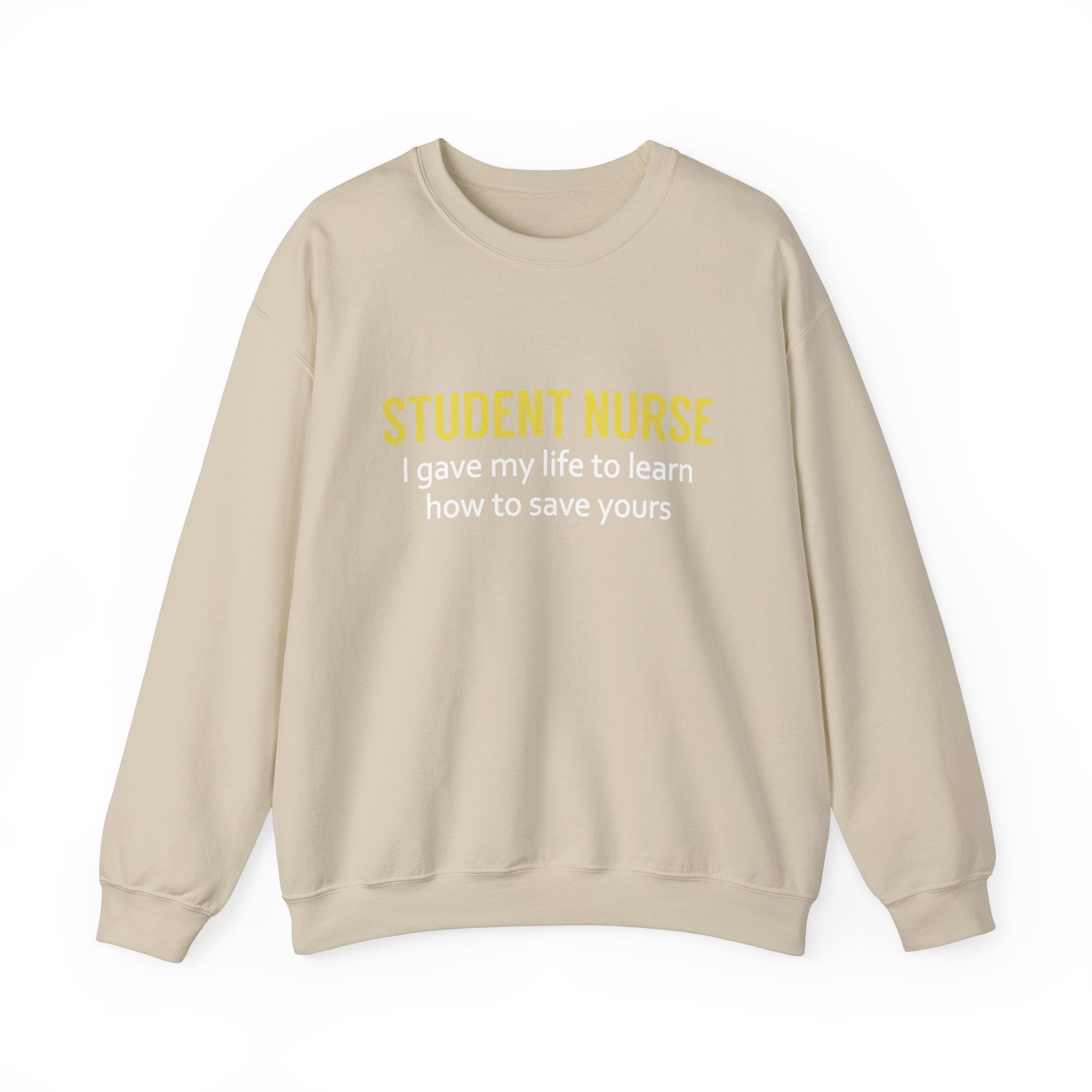 Sweat-shirt unisexe étudiant infirmière 