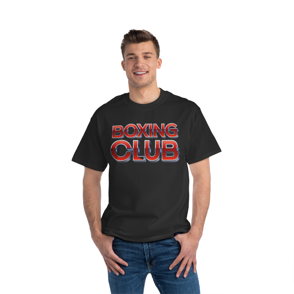 Beefy-T®  Short-Sleeve Box Club T-Shirt