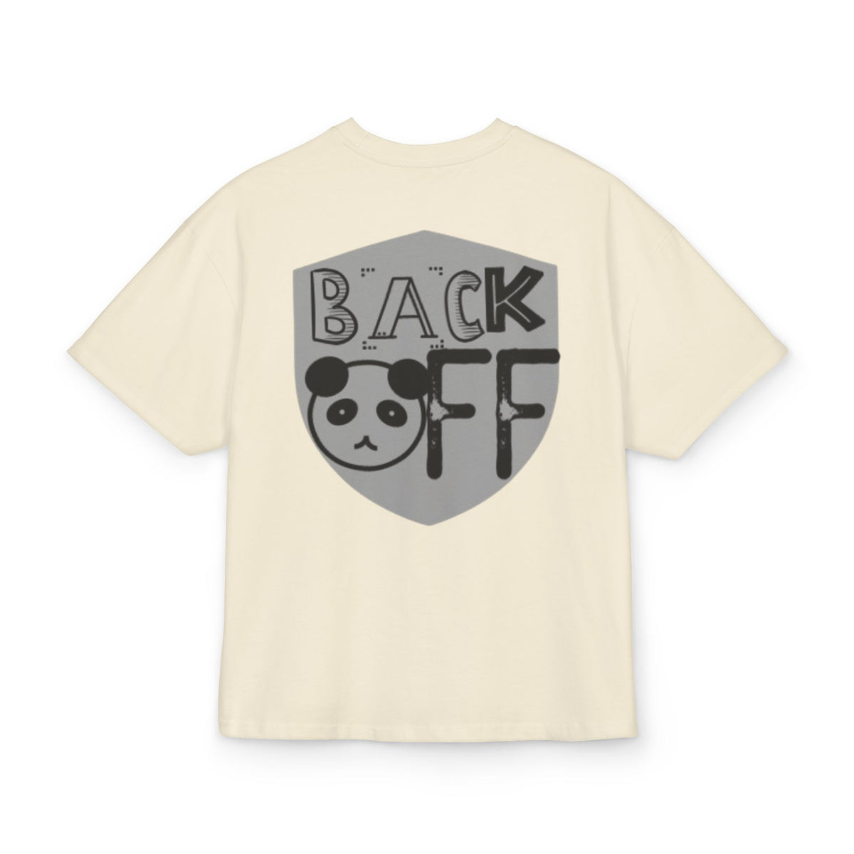 T-Shirt Back off Unisex Ultra Heavy Cotton Box Tee