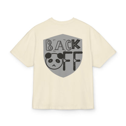 T-Shirt Back off Unisex Ultra Heavy Cotton Box Tee