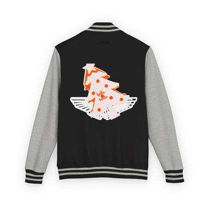 Letterman Jacket - 'hello santa' Design Printify
